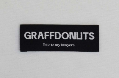 Etichetta Retrocollo Graffdonuts