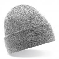 Cappello grigio chiaro da personalizzare, con materiale isolante Thinsulate Beanie