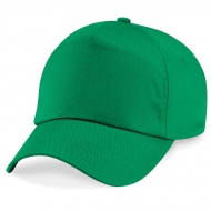 Cappellino verde prato da personalizzare, 5 pannelli chiusura con velcro a strappo Original