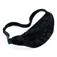 Marsupio mimetico nero con cinghia regolabile da personalizzare Belt Bag
