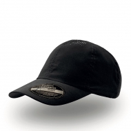 Cappello nero 6 pannelli da personalizzare Air Cap