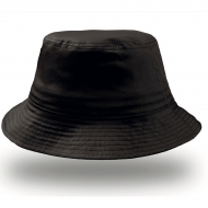 Cappello nero da personalizzare, 100% cotone Bucket Cotton