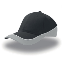 Cappellino nero/grigio da personalizzare Racing