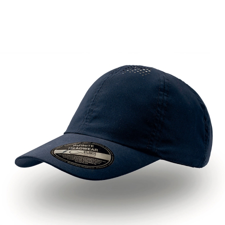 Cappello blu navy 6 pannelli da personalizzare Air Cap