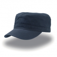 Cappello blu navy da personalizzare, chiusura con velcro Uniform