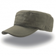 Cappello verde oliva da personalizzare, 100% cotone twill Tank