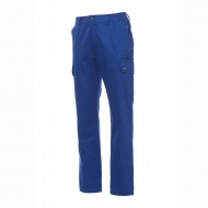 Pantalone uomo blu royal multistagione con elastici laterali da personalizzare Forest
