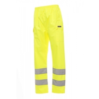 Pantalone Work giallo anti pioggia ad alta visibilità da personalizzare Hurricane-Pants