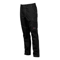 Pantalone nero Work multistagione da personalizzare Worker