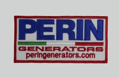 Toppa ricamata logo Perin