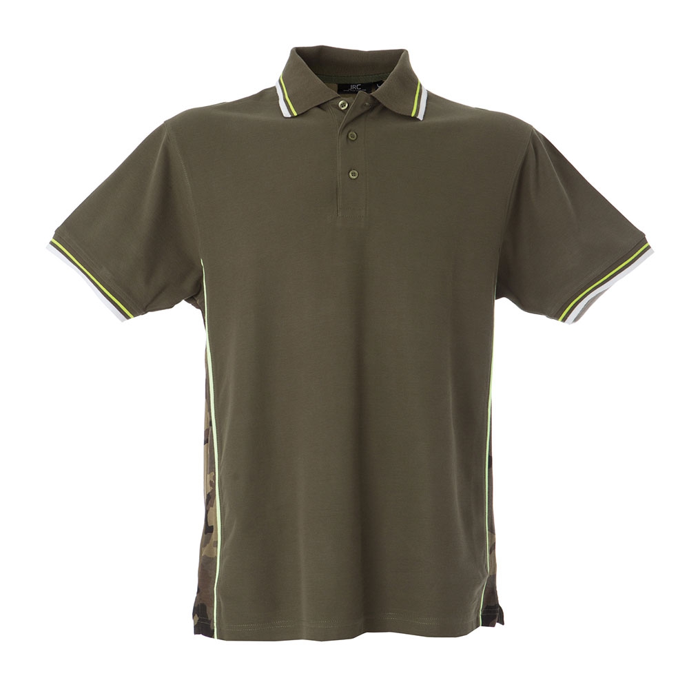 Polo uomo verde fluo Clearance
