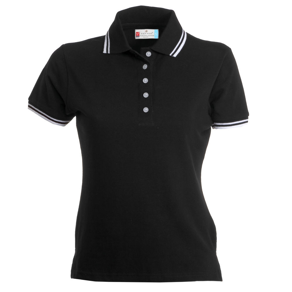 Polo donna on sale nera