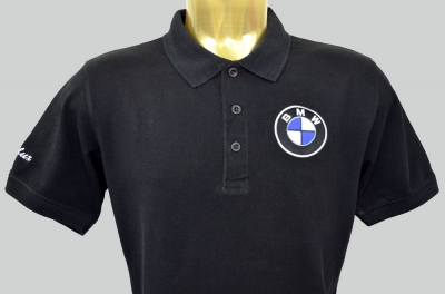 Polo personalizzata con logo ricamato Club Viterbo BMW - Petto SX