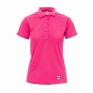 Polo donna fucsia tecnica-sportiva da personalizzare Training Lady