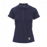 Polo donna blu navy tecnica-sportiva da personalizzare Training Lady