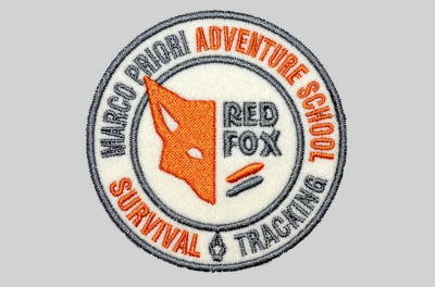 Toppa ricamata Red Fox Adventur School da ricamare