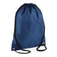 Sacca blu navy con chiusura a coulisse da personalizzare Budget Gymsac