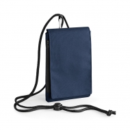 Porta smartphone french navy con tasca con cerniera da personalizzare Phone Pouch XL