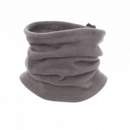 Scaldacollo unisex grigio in micropile con coulisse da personalizzare Oslo