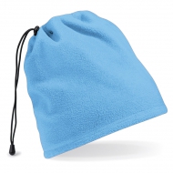 Scaldacollo unisex azzurro in tessuto termico da personalizzare Suprafleece Snood/Hat combo