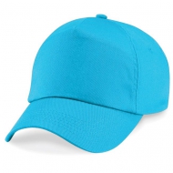Cappello da bambino blu chiaro da personalizzare, 5 pannelli chiusura con velcro a strappo Original Kids