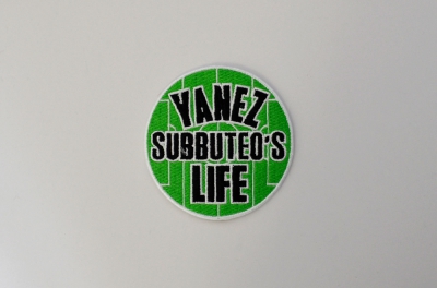 Toppa ricamata YANEZ SUBBUTEO'S LIFE