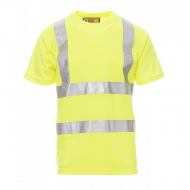 T-Shirt Work alta visibilità giallo fluo da personalizzare Avenue