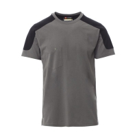 T-Shirt Work uomo grigia con taschino porta penna da personalizzare Corporate