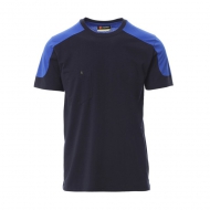T-Shirt Work uomo blu navy con taschino porta penna da personalizzare Corporate