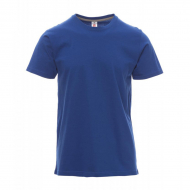 T-shirt uomo blu royal da personalizzare a manica corta Sunrise