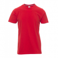 T-shirt uomo rossa da personalizzare a manica corta Sunrise