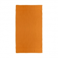 Telo mare arancione brillante 100 x 180 cm con fettuccia per appendere da personalizzare Rhine