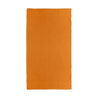 Telo mare arancione brillante 100 x 180 cm con fettuccia per appendere da personalizzare Rhine