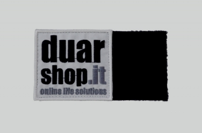 Toppa personalizzata ricamata Duar Shop con velcro
