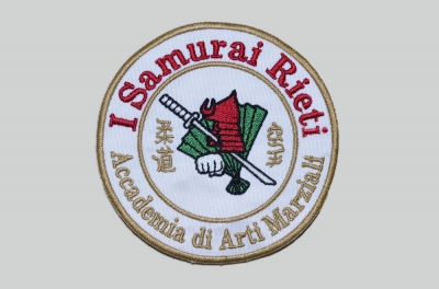 Logo I Samurai Rieti ricamato