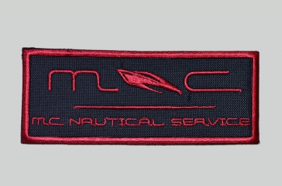 Ricamo Mc Nautical Service personalizzato