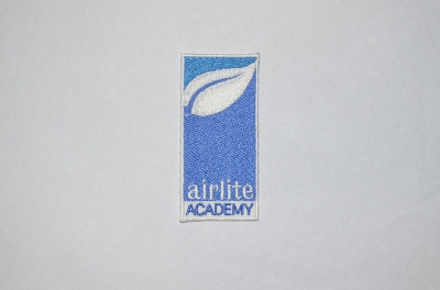 Toppa ricamata personalizzata Airlite Academy