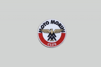 Toppa personalizzata con logo ricamato Moto Morini