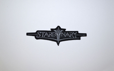 Toppa ricamata personalizzata con logo Starbynary