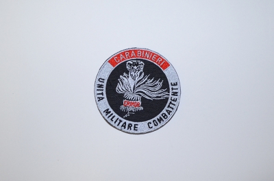Toppa ricamata con logo personalizzato Carabinieri Unità Combattente