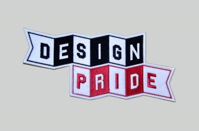 Toppa ricamata Design Pride