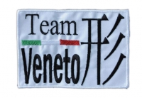 Toppa ricamata arti marziali Team Veneto Toppa ricamata arti marziali Team Veneto
