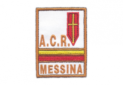  Toppa ricamata squadra calcio A.C.R. Messina