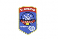 Patch ricamata sport - Ski instructor 