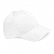 Cappello bianco da personalizzare, 5 pannelli Ultimate