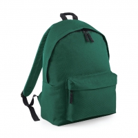 Zaino verde bottiglia con tasca frontale e cerniera da personalizzare Original Fashion Backpack