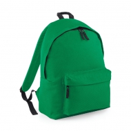 Zaino verde kelly con tasca frontale e cerniera da personalizzare Original Fashion Backpack