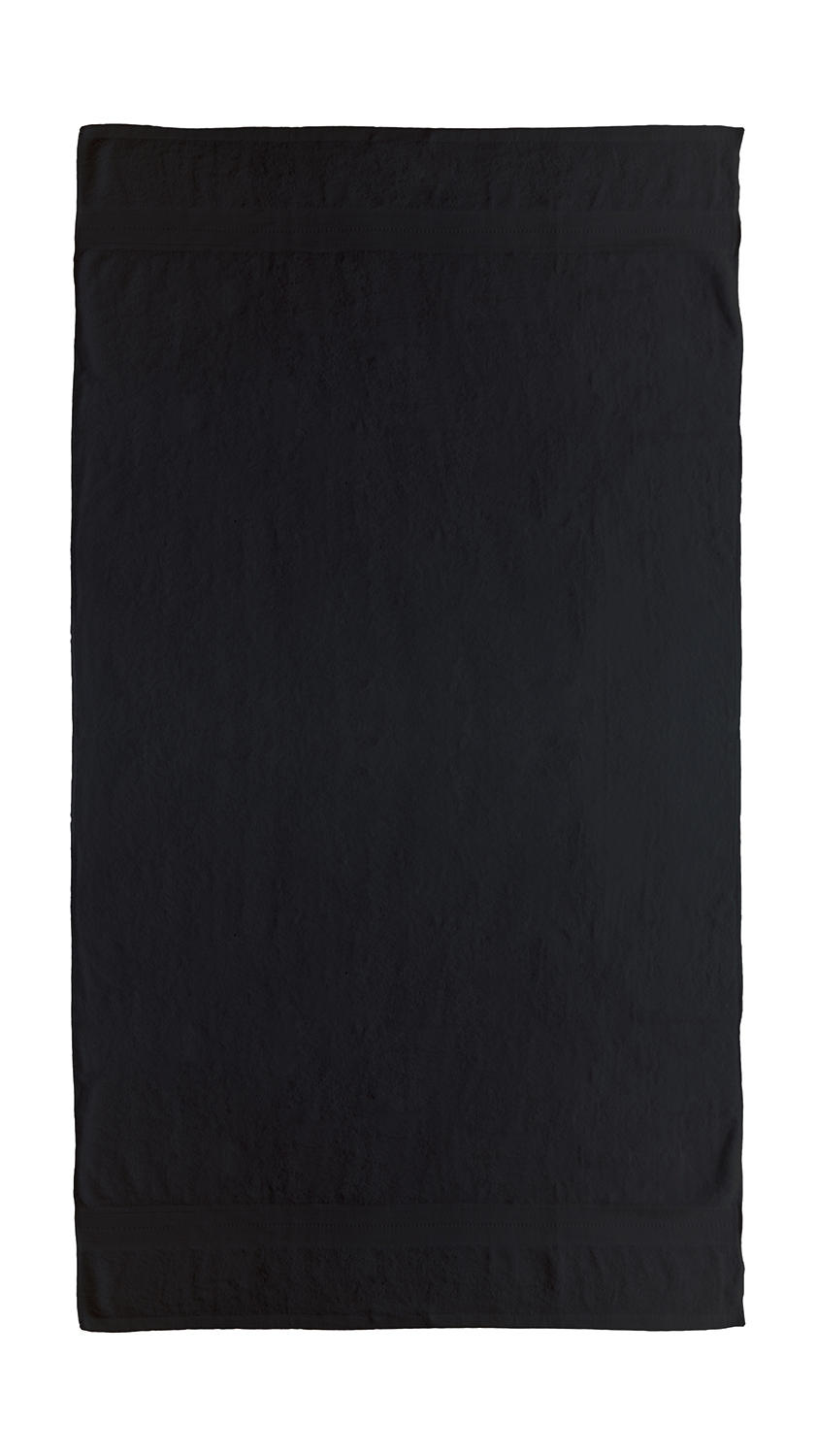Telo mare nero 100 x 180 cm con fettuccia per appendere da