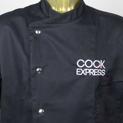 giacca cuoco personalizzata con ricamo
